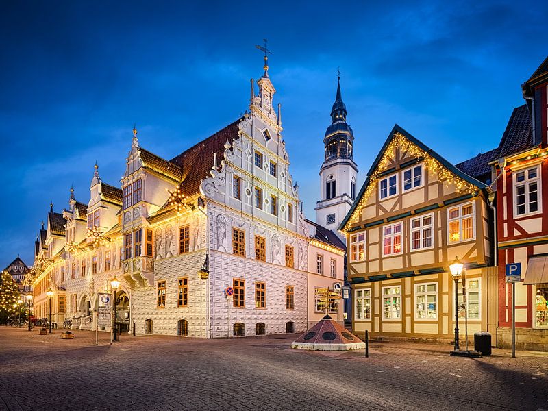 Historische Gebäude in Celle, Deutschland von Michael Abid