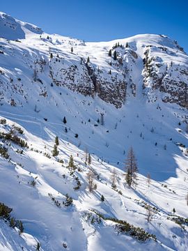 Dolomiten: Ski-Tourengänger auf dem Weg zu den 3 Zinnen