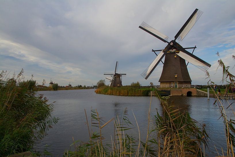 Windmühlen in Kinderdijk von tiny brok