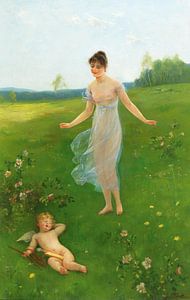 Frühling der Liebe, Otto Theodore Gustav Lingner - 1892