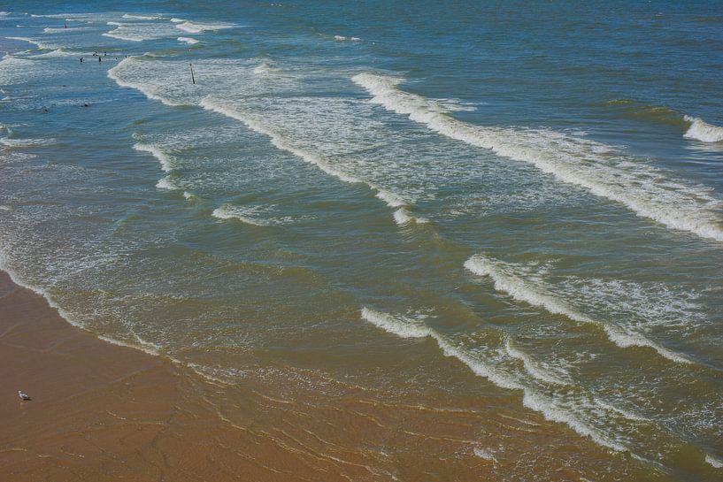 Scheveningen strand van Blond Beeld