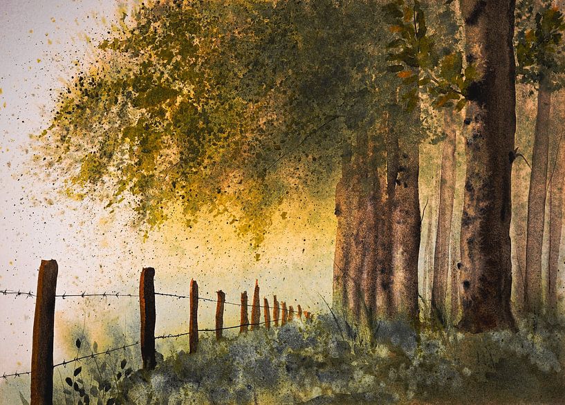 Watercolour part 188 by Tania Perneel