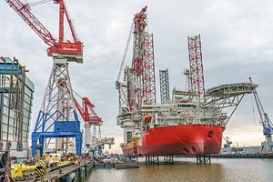 Seaway Ventus Installationsschiff.