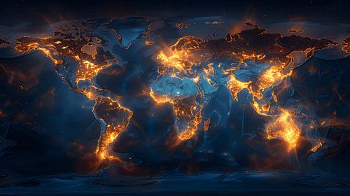 La terre en feu