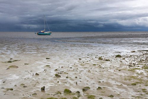 Bootje op het droge - Natuurlijk Ameland