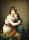 Autoportrait avec sa fille, Julie, Élisabeth Vigée-Le Brun par Des maîtres magistraux Aperçu