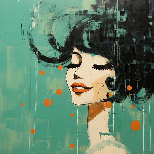 Malen mit einem Lächeln