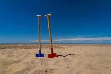 Jouets de sable sur Michael Ruland