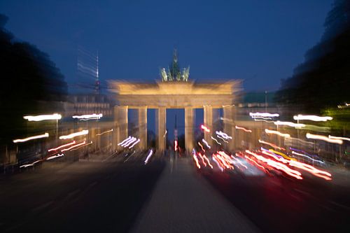 Brandenburger Tor in einer Sommernacht