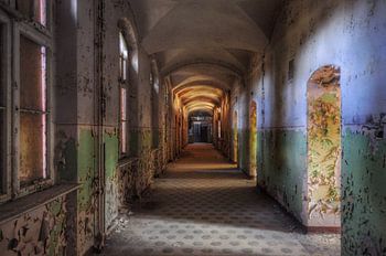 Urbex in Beelitz Heilstätten, Berlijn.