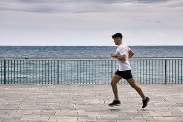 Läufer Barceloneta von Geert van Atteveld