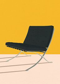 Barcelona Chair By Mies Van Der Rohe by Rosi Feist