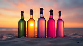 Flaschen und der letzte Strahl von Jean Pierre