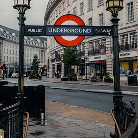 Métro Londres sur Marianne Voerman