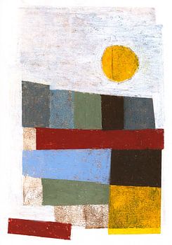 Sonne über der Landschaft