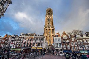 Prachtig licht op de Domtoren in Utrecht van De Utrechtse Internet Courant (DUIC)