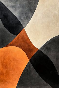 Zacht minimalistisch schilderij van Modern Collection