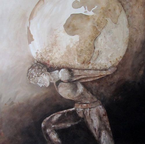 Atlas, the world on his shoulders