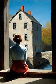 mill by the river by Skyfall