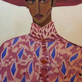 Charro, mexikanischer Reiter von Carla Van Iersel