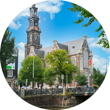 de Westerkerk in Amsterdam van Ivo de Rooij