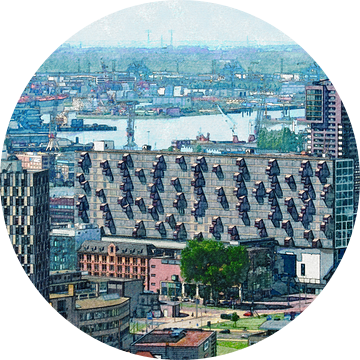 Het Lloydkwartier en de Rotterdamse haven van Frans Blok