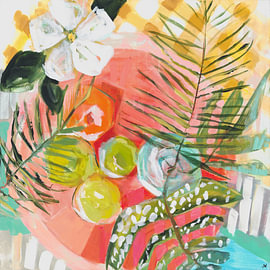 Tropical Tablescape by Jenny Westenhofer