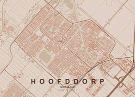 Hoofddorp Map by Stef van Campen