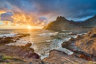 Tenerife Punta del Hidalgo bij zonsopgang van Michael Valjak thumbnail