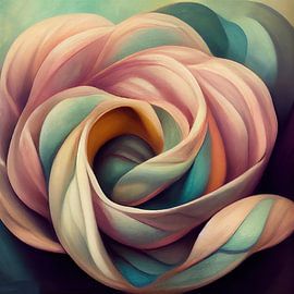 Abstract flower by Bert Nijholt