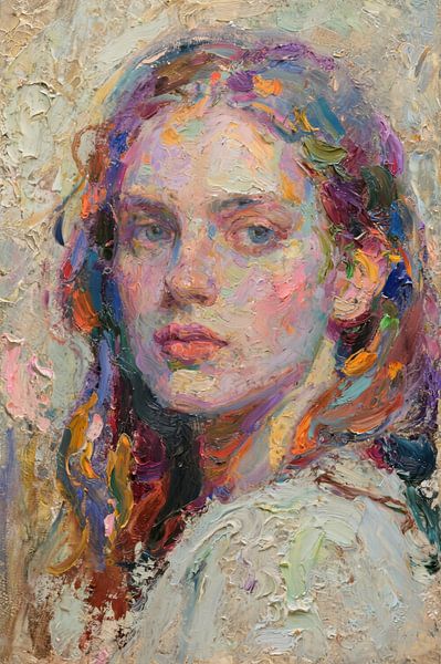 Dreamy Emilia by Mad Dog Art