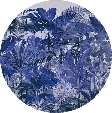 Blauwe Middernacht Jungle van Andrea Haase
