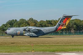 Luftwaffe Airbus A400M military transport aircraft. by Jaap van den Berg