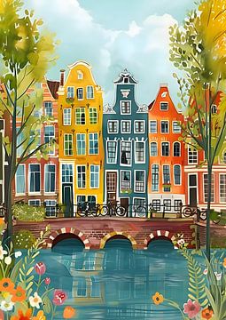 Amsterdam by Pop Gabrini