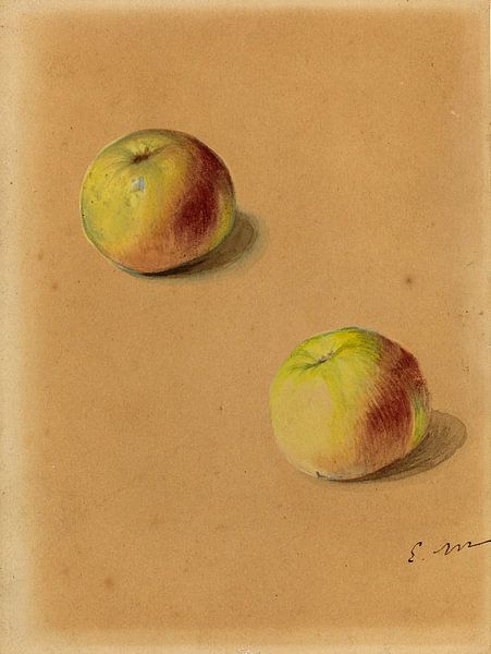 Zwei Äpfel, Edouard Manet von Liszt Collection