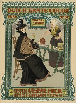 Nederlandse schaatscacao. Erven Caspar Flick, Johann Georg van Caspel