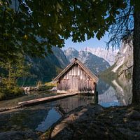 Upper lake boat dock