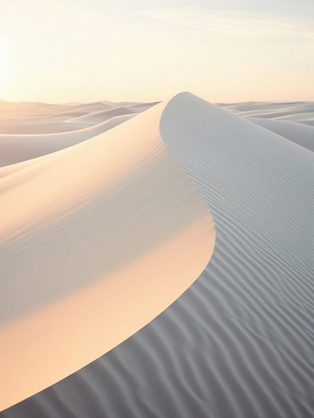 Schoonheid van de woestijn van fernlichtsicht