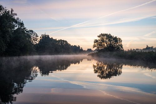 L'air néerlandais dans le Brabant Biesbosch