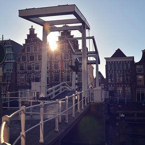 Haarlem sur le Spaarne sur Kramers Photo