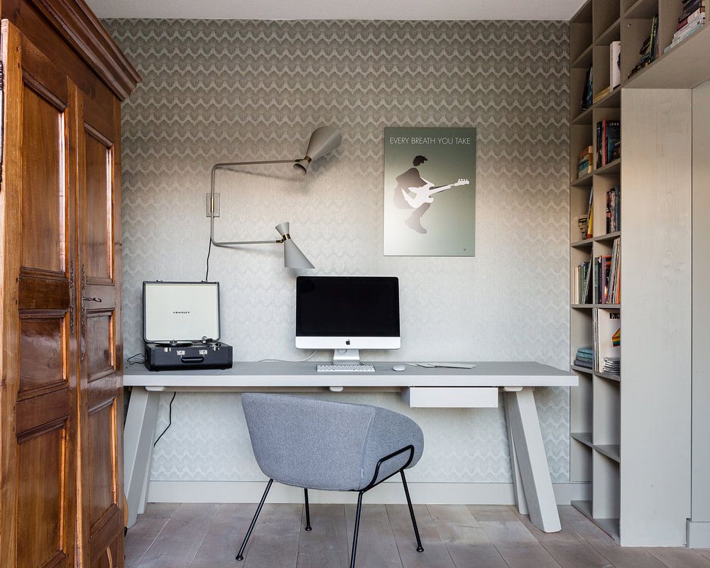 No058 MY THE POLICE Minimal Music Poster  von Chungkong Art 