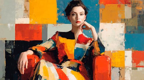 At home by Mondriaan