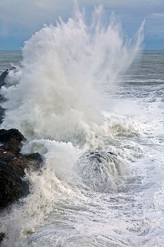 Wild Sea in Iceland