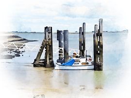 Zeeland, Westerschelde, Niederlande von Danny de Klerk