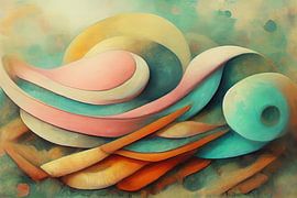 Abstrakter Surrealist von Bert Nijholt