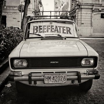 Car in Havana  by Cor Ritmeester