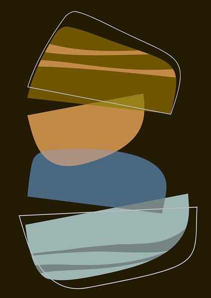 Abstract composition 1072 by Angel Estevez