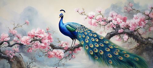 Pfau in der Natur