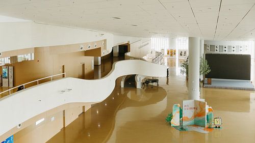 Moderne architectuur in het Cultuurcentrum van Chengdu