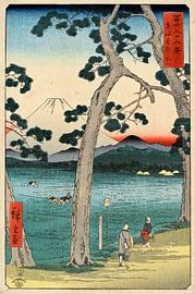 Berg Fuji links von Tōkaidō